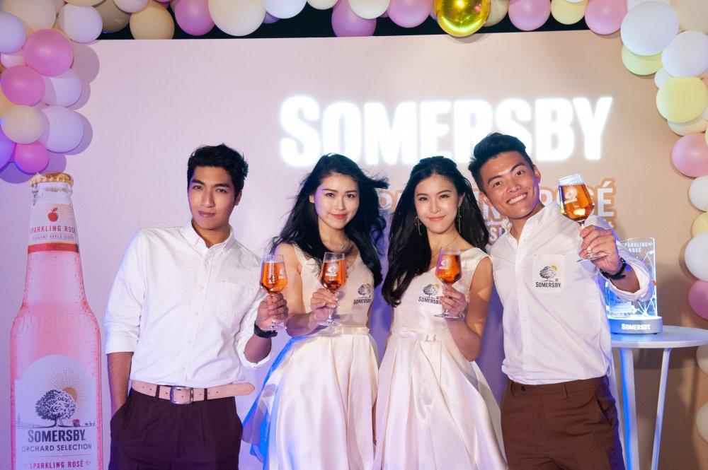 全新Somersby Sparkling Rosé 於香港優雅登場　 - WineNow HK