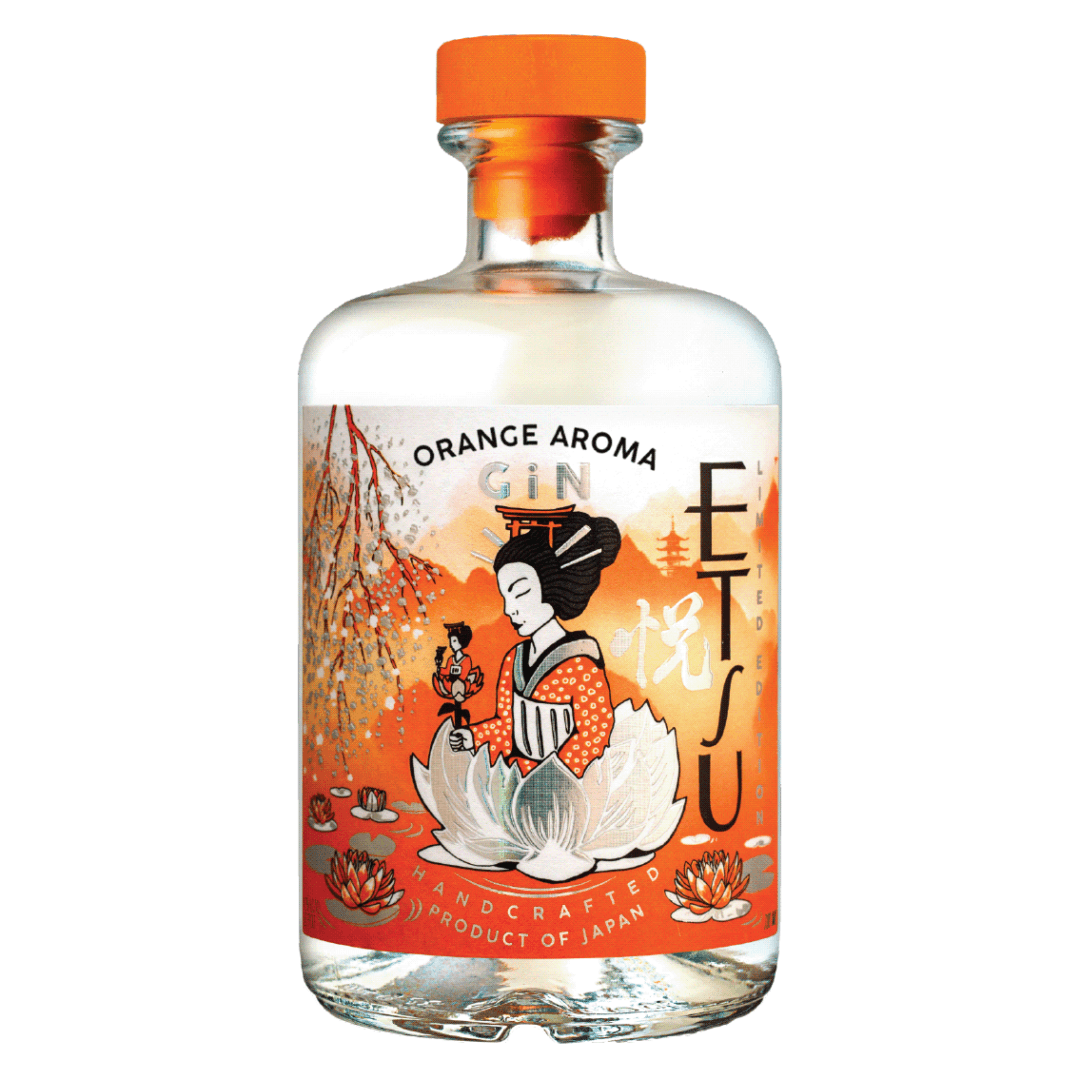 ETSU Double Orange Handcrafted Gin (Limited Edition) 悅 雙重香橙手工氈酒 限定 - WineNow HK