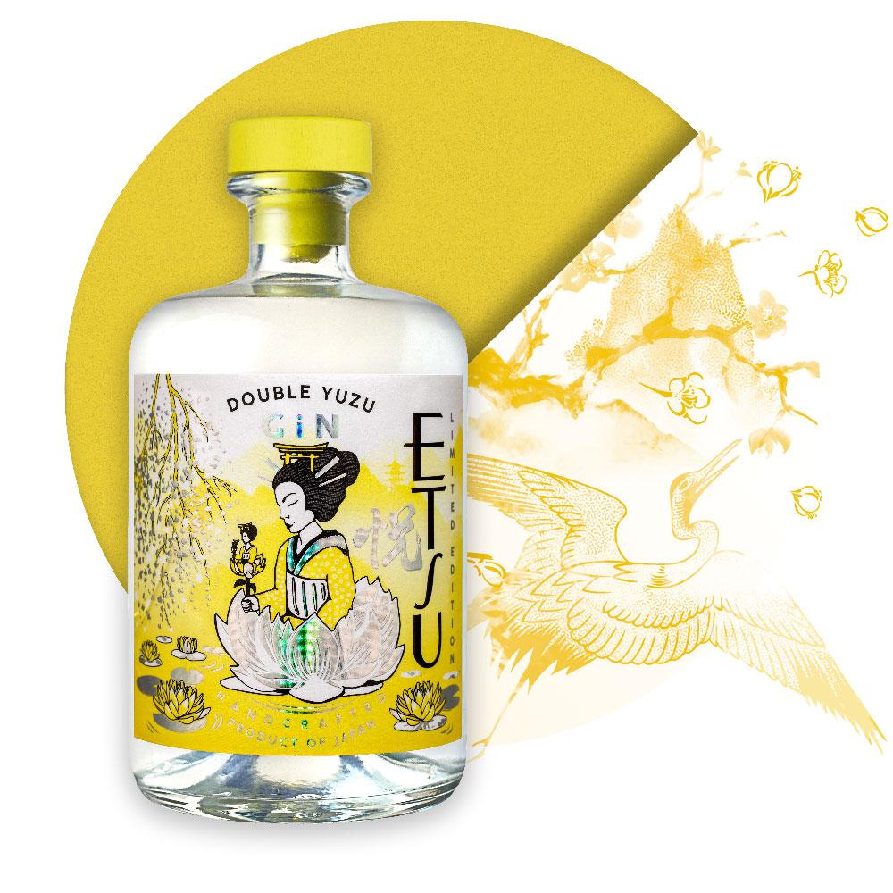 ETSU Double Yuzi Handcrafted Gin (Limited Edition) 悅 雙重柚子手工氈酒 限定 - WineNow HK