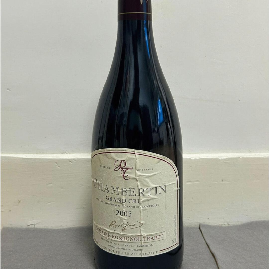 Domaine Rossignol-Trapet Chambertin Grand Cru 2005 (酒標狀況) - WineNow HK