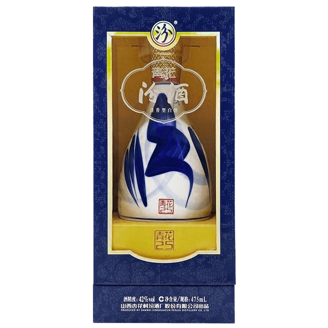 汾酒青花25年 (42度 475ml) 禮盒裝 - WineNow HK