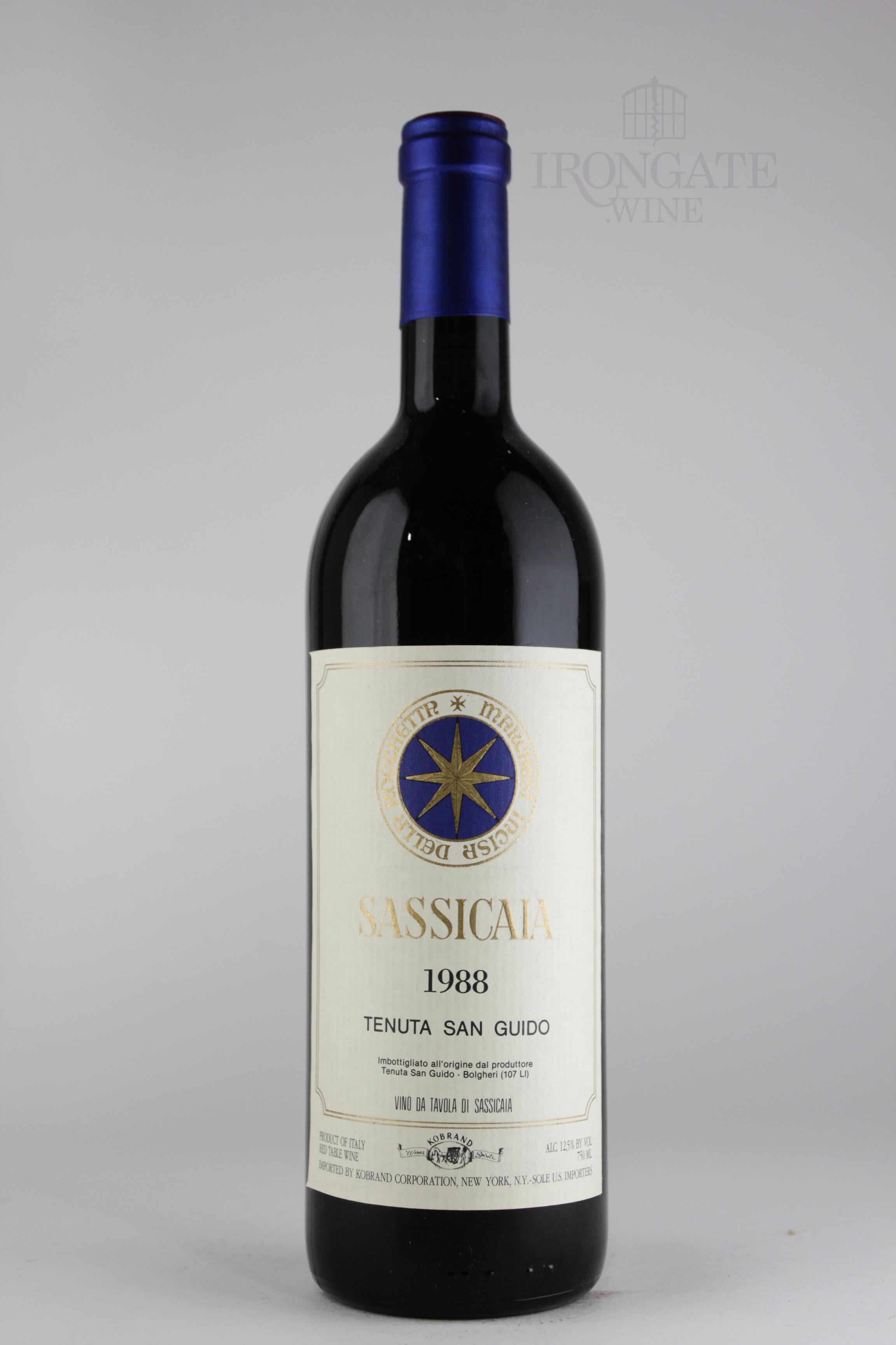 葡萄酒的根源︱Sassicaia 1988 - WineNow HK