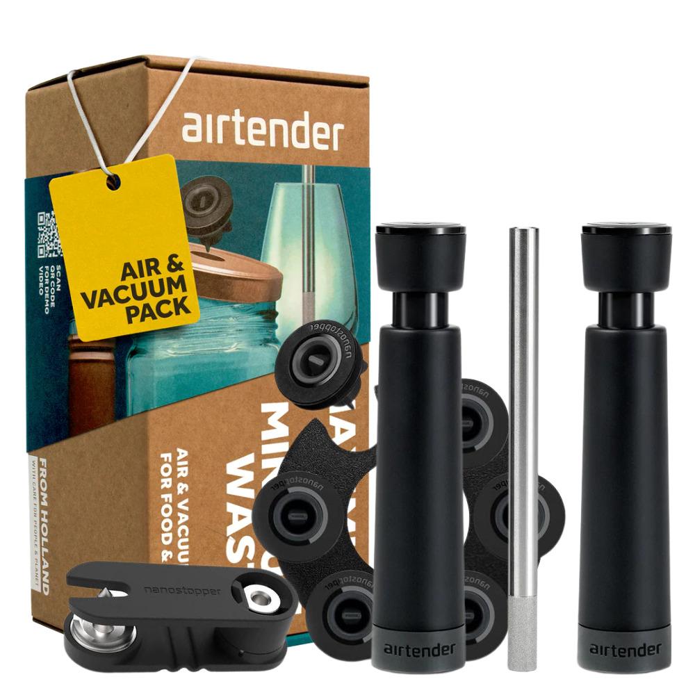 Airtender Air & Vaccum Gift Box 存酒醒酒打孔禮盒 - WineNow HK